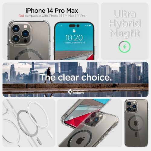 Kup Case Spigen Ultra Hybrid Mag MagSafe Apple iPhone 14 Pro Max Carbonfaser - SPN2534 - {ean13} - Sklep Home Screen