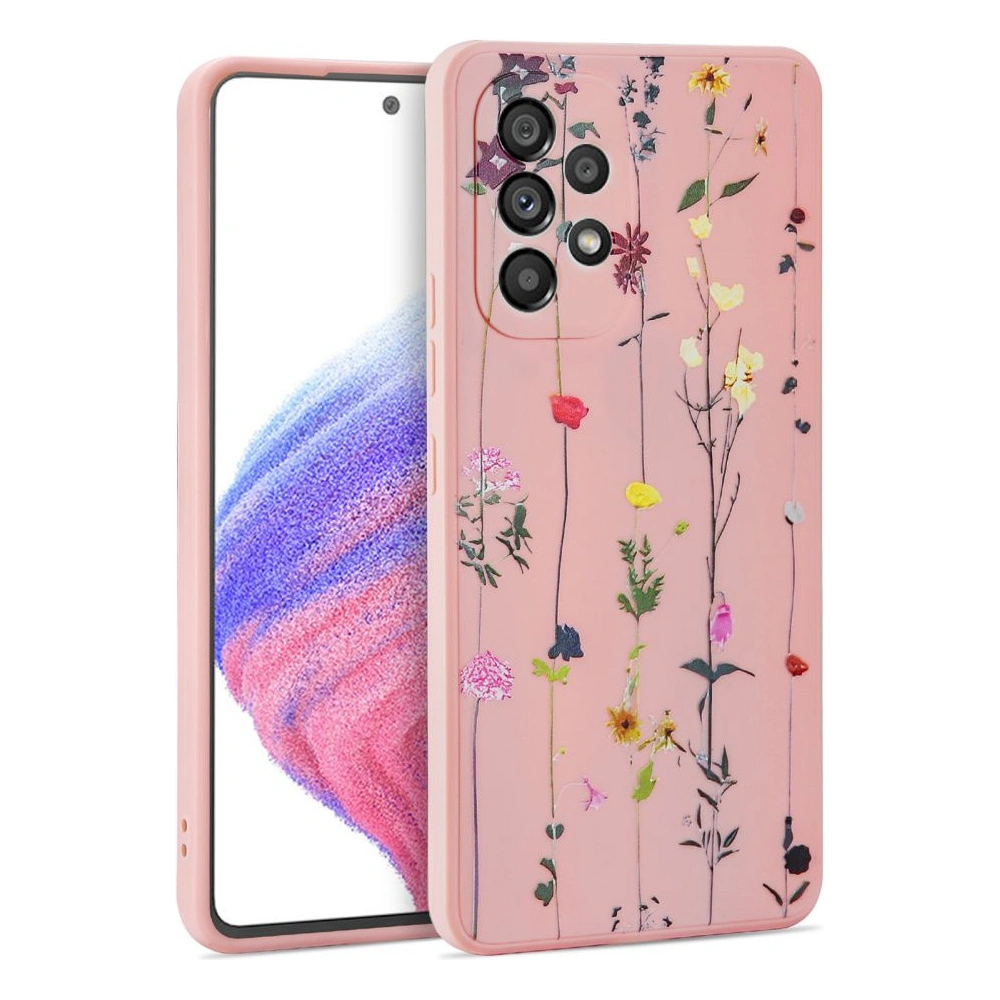 Etui Tech-Protect Mood Samsung Galaxy A53 5G Garden Pink