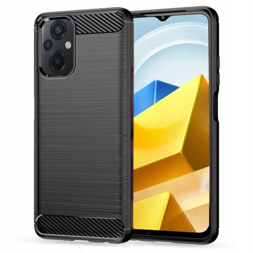 Kup Etui Tech-Protect TPUCarbon Xiaomi POCO M5 Fekete - THP1416 - {ean13} - Sklep Home Screen
