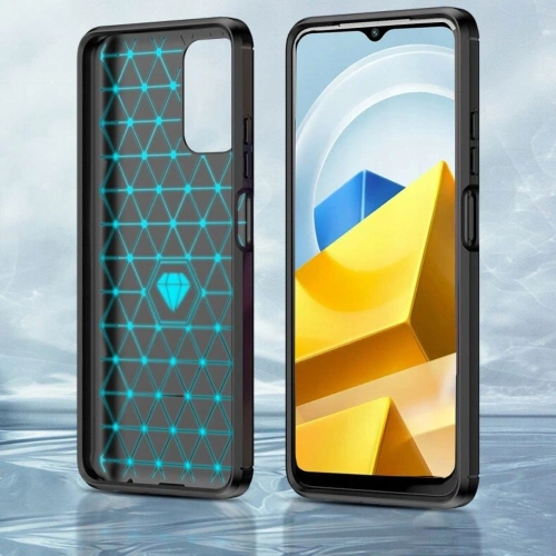 Kup Etui Tech-Protect TPUCarbon Xiaomi POCO M5 Fekete - THP1416 - {ean13} - Sklep Home Screen