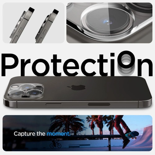 Buy Spigen Optik.tr Camera Protector Apple iPhone 14 Pro/14 Pro Max Crystal Clear [2 PACK] - SPN2536 - {ean13} - Home Screen Store Europe