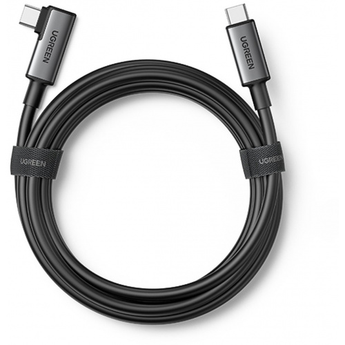 Kup Kabel kątowy UGREEN US551 USB-C - USB-C 60W transmisja danych z obsługą gogli VR 5m czarny - 6957303896295 - UGR1385 - Homescreen.pl