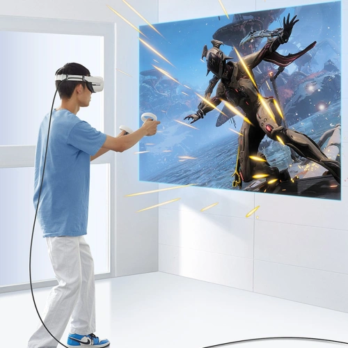 Kup UGREEN US551 USB-C - USB-C 60W Datenübertragungskabel mit Unterstützung für VR-Headsets, 5m, schwarz - UGR1385 - {ean13} - Sklep Home Screen