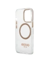 Etui Guess GUHMP13LHTRMD Apple iPhone 13 Pro złoty/gold hard case Metal Outline Magsafe