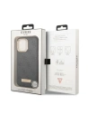 Etui Guess GUHMP13LU4GPRK Apple iPhone 13 Pro czarny/black hard case 4G Logo Plate MagSafe