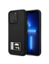 Etui Karl Lagerfeld KLHCP13L3DKPK Apple iPhone 13 Pro czarny/black hardcase Ikonik Patch