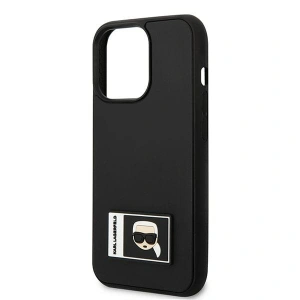 Etui Karl Lagerfeld KLHCP13L3DKPK Apple iPhone 13 Pro czarny/black hardcase Ikonik Patch