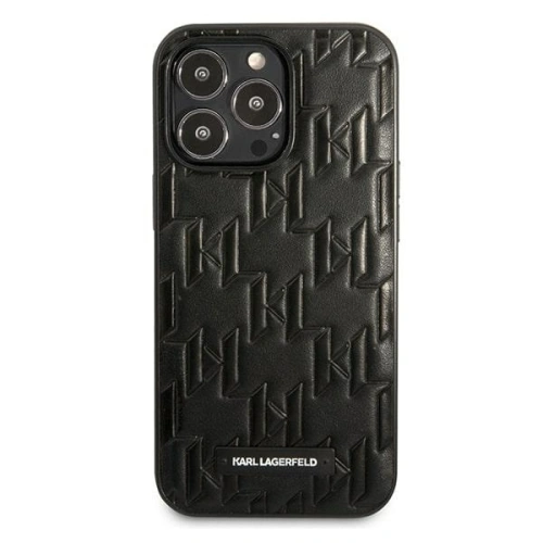 Etui Karl Lagerfeld KLHCP13LMNMP1K Apple iPhone 13 Pro hardcase czarny/black Monogram Plaque
