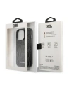 Etui Karl Lagerfeld KLHCP13LMNMP1K Apple iPhone 13 Pro hardcase czarny/black Monogram Plaque
