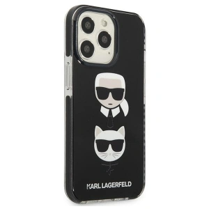 Etui Karl Lagerfeld KLHCP13LTPE2TK Apple iPhone 13 Pro hardcase czarny/black Karl&Choupette Head