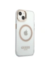 Etui Guess GUHMP13MHTRMD Apple iPhone 13 złoty/gold hard case Metal Outline Magsafe