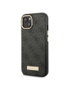Etui Guess GUHMP13MU4GPRK Apple iPhone 13 czarny/black hard case 4G Logo Plate MagSafe
