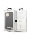 Etui Guess GUHMP13MU4GPRK Apple iPhone 13 czarny/black hard case 4G Logo Plate MagSafe
