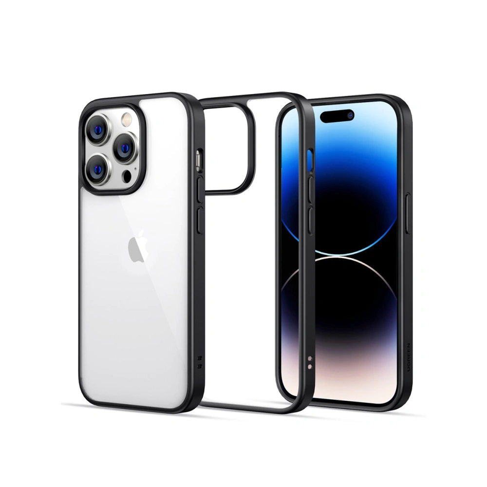 Etui UGREEN LP624 Classy Clear Enhanced Protective Case Apple iPhone 14 Pro Max czarne
