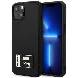 Kup Case Karl Lagerfeld KLHCP13S3DKPK Apple iPhone 13 mini schwarz/black hardcase Ikonik Patch - KLD1102 - {ean13} - Sklep Home Screen