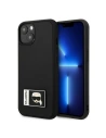Etui Karl Lagerfeld KLHCP13S3DKPK Apple iPhone 13 mini negru/black hardcase Ikonik Patch