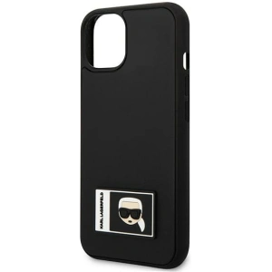 Kup Case Karl Lagerfeld KLHCP13S3DKPK Apple iPhone 13 mini schwarz/black hardcase Ikonik Patch - KLD1102 - {ean13} - Sklep Home Screen