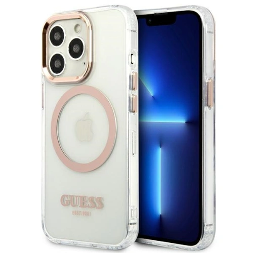 Kup Etui Guess GUHMP13XHTRMD Apple iPhone 13 Pro Max arany/hardver ház Metal Outline Magsafe - GUE2079 - {ean13} - Sklep Home Screen