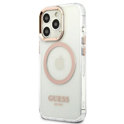 Kup Etui Guess GUHMP13XHTRMD Apple iPhone 13 Pro Max arany/hardver ház Metal Outline Magsafe - GUE2079 - {ean13} - Sklep Home Screen