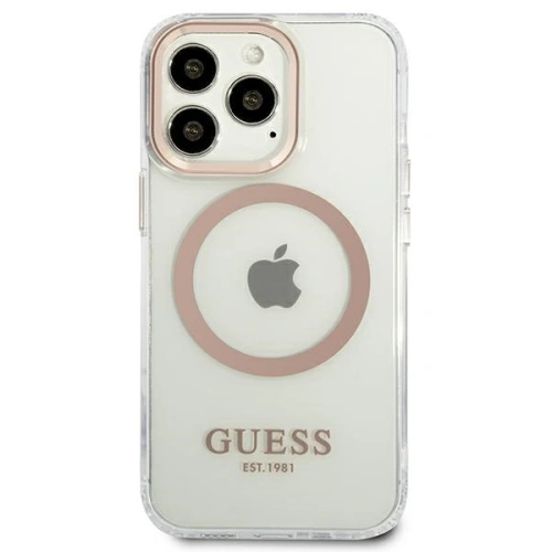 Kup Etui Guess GUHMP13XHTRMD Apple iPhone 13 Pro Max arany/hardver ház Metal Outline Magsafe - GUE2079 - {ean13} - Sklep Home Screen