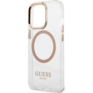 Kup Etui Guess GUHMP13XHTRMD Apple iPhone 13 Pro Max arany/hardver ház Metal Outline Magsafe - GUE2079 - {ean13} - Sklep Home Screen