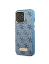 Kup Etui Guess GUHMP13XU4GPRB Apple iPhone 13 Pro Max kék/blue kemény tok 4G Logo Plate MagSafe - GUE2080 - {ean13} - Sklep Home Screen