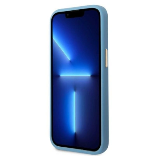 Kup Etui Guess GUHMP13XU4GPRB Apple iPhone 13 Pro Max kék/blue kemény tok 4G Logo Plate MagSafe - GUE2080 - {ean13} - Sklep Home Screen