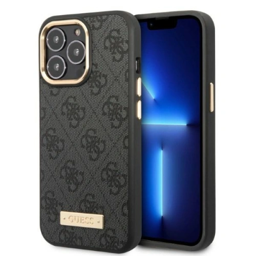 Kup Etui Guess GUHMP13XU4GPRK Apple iPhone 13 Pro Max černé/black hard case 4G Logo Plate MagSafe - GUE2081 - {ean13} - Sklep Home Screen
