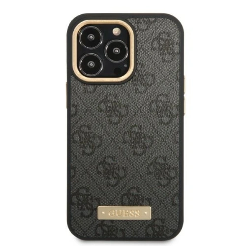Kup Etui Guess GUHMP13XU4GPRK Apple iPhone 13 Pro Max černé/black hard case 4G Logo Plate MagSafe - GUE2081 - {ean13} - Sklep Home Screen