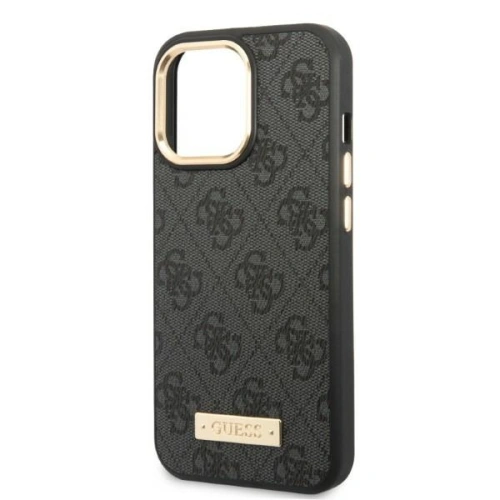 Kup Etui Guess GUHMP13XU4GPRK Apple iPhone 13 Pro Max černé/black hard case 4G Logo Plate MagSafe - GUE2081 - {ean13} - Sklep Home Screen