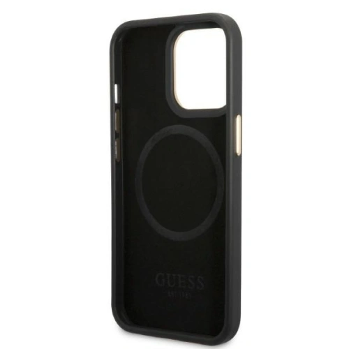 Kup Etui Guess GUHMP13XU4GPRK Apple iPhone 13 Pro Max černé/black hard case 4G Logo Plate MagSafe - GUE2081 - {ean13} - Sklep Home Screen