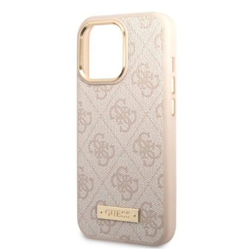 Kup Case Guess GUHMP13XU4GPRP für Apple iPhone 13 Pro Max rosa/pink Hartschale 4G Logo-Platte MagSafe - GUE2082 - {ean13} - Sklep Home Screen