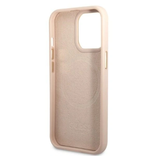 Kup Case Guess GUHMP13XU4GPRP für Apple iPhone 13 Pro Max rosa/pink Hartschale 4G Logo-Platte MagSafe - GUE2082 - {ean13} - Sklep Home Screen
