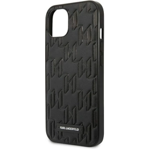 Kup Case Karl Lagerfeld KLHCP13SMNMP1K Apple iPhone 13 mini Hardcase schwarz/black Monogram Plaque - KLD1103 - {ean13} - Sklep Home Screen