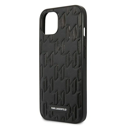 Kup Etui Karl Lagerfeld KLHCP13SMNMP1K Apple iPhone 13 mini kemény tok fekete/black Monogram Plaque - KLD1103 - {ean13} - Sklep Home Screen