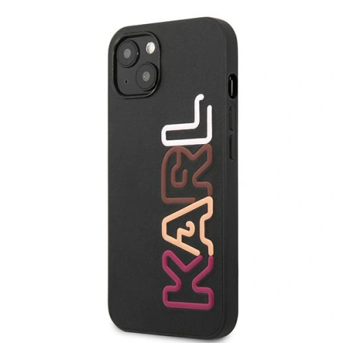 Buy Karl Lagerfeld KLHCP13SPCOBK Apple iPhone 13 mini black hardcase Multipink Brand - KLD1104 - {ean13} - Home Screen Store Europe