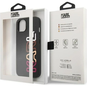 Kup Case Karl Lagerfeld KLHCP13SPCOBK Apple iPhone 13 mini schwarz/black hardcase Multipink Brand - KLD1104 - {ean13} - Sklep Home Screen