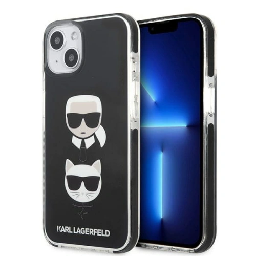 Kup Etui Karl Lagerfeld KLHCP13STPE2TK Apple iPhone 13 mini hardcase černý/black Karl&Choupette Head - KLD1105 - {ean13} - Sklep Home Screen