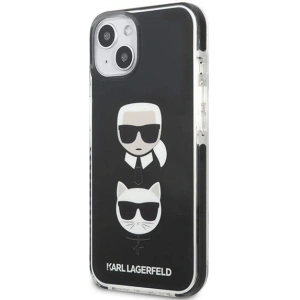 Kup Etui Karl Lagerfeld KLHCP13STPE2TK Apple iPhone 13 mini hardcase negru/black Karl&Choupette Head - KLD1105 - {ean13} - Sklep Home Screen