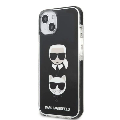 Kup Etui Karl Lagerfeld KLHCP13STPE2TK Apple iPhone 13 mini hardcase černý/black Karl&Choupette Head - KLD1105 - {ean13} - Sklep Home Screen