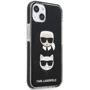 Kup Case Karl Lagerfeld KLHCP13STPE2TK Apple iPhone 13 mini Hardcase schwarz/black Karl&Choupette Head - KLD1105 - {ean13} - Sklep Home Screen