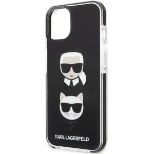 Kup Case Karl Lagerfeld KLHCP13STPE2TK Apple iPhone 13 mini Hardcase schwarz/black Karl&Choupette Head - KLD1105 - {ean13} - Sklep Home Screen