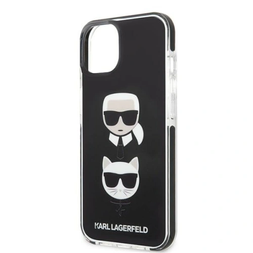 Kup Etui Karl Lagerfeld KLHCP13STPE2TK Apple iPhone 13 mini hardcase černý/black Karl&Choupette Head - KLD1105 - {ean13} - Sklep Home Screen