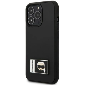 Buy Karl Lagerfeld KLHCP13X3DKPK Apple iPhone 13 Pro Max black hardcase Ikonik Patch - KLD1106 - {ean13} - Home Screen Store Europe