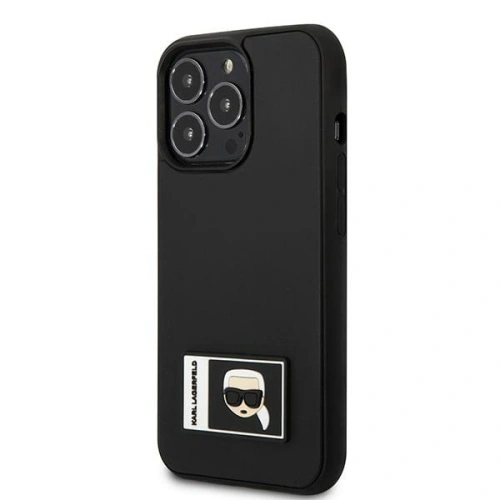Buy Karl Lagerfeld KLHCP13X3DKPK Apple iPhone 13 Pro Max black hardcase Ikonik Patch - KLD1106 - {ean13} - Home Screen Store Europe