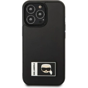 Buy Karl Lagerfeld KLHCP13X3DKPK Apple iPhone 13 Pro Max black hardcase Ikonik Patch - KLD1106 - {ean13} - Home Screen Store Europe