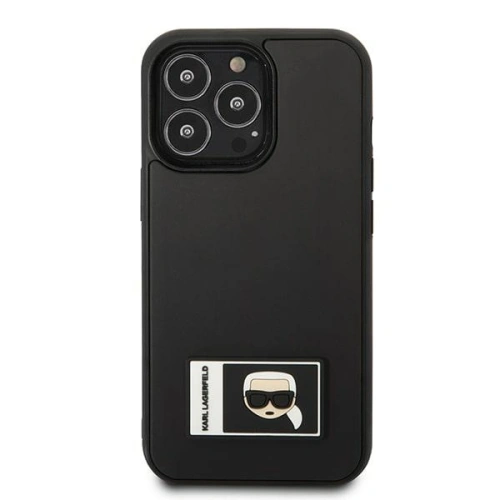 Kup Etui Karl Lagerfeld KLHCP13X3DKPK Apple iPhone 13 Pro Max negru/black hardcase Ikonik Patch - KLD1106 - {ean13} - Sklep Home Screen