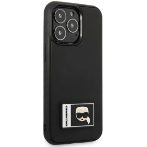 Buy Karl Lagerfeld KLHCP13X3DKPK Apple iPhone 13 Pro Max black hardcase Ikonik Patch - KLD1106 - {ean13} - Home Screen Store Europe