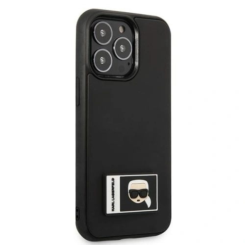 Kup Etui Karl Lagerfeld KLHCP13X3DKPK Apple iPhone 13 Pro Max negru/black hardcase Ikonik Patch - KLD1106 - {ean13} - Sklep Home Screen