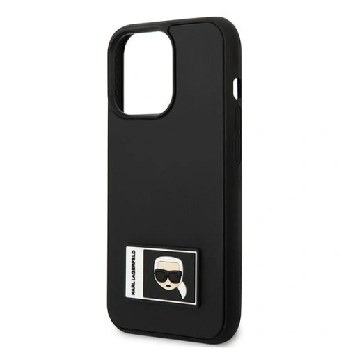 Buy Karl Lagerfeld KLHCP13X3DKPK Apple iPhone 13 Pro Max black hardcase Ikonik Patch - KLD1106 - {ean13} - Home Screen Store Europe